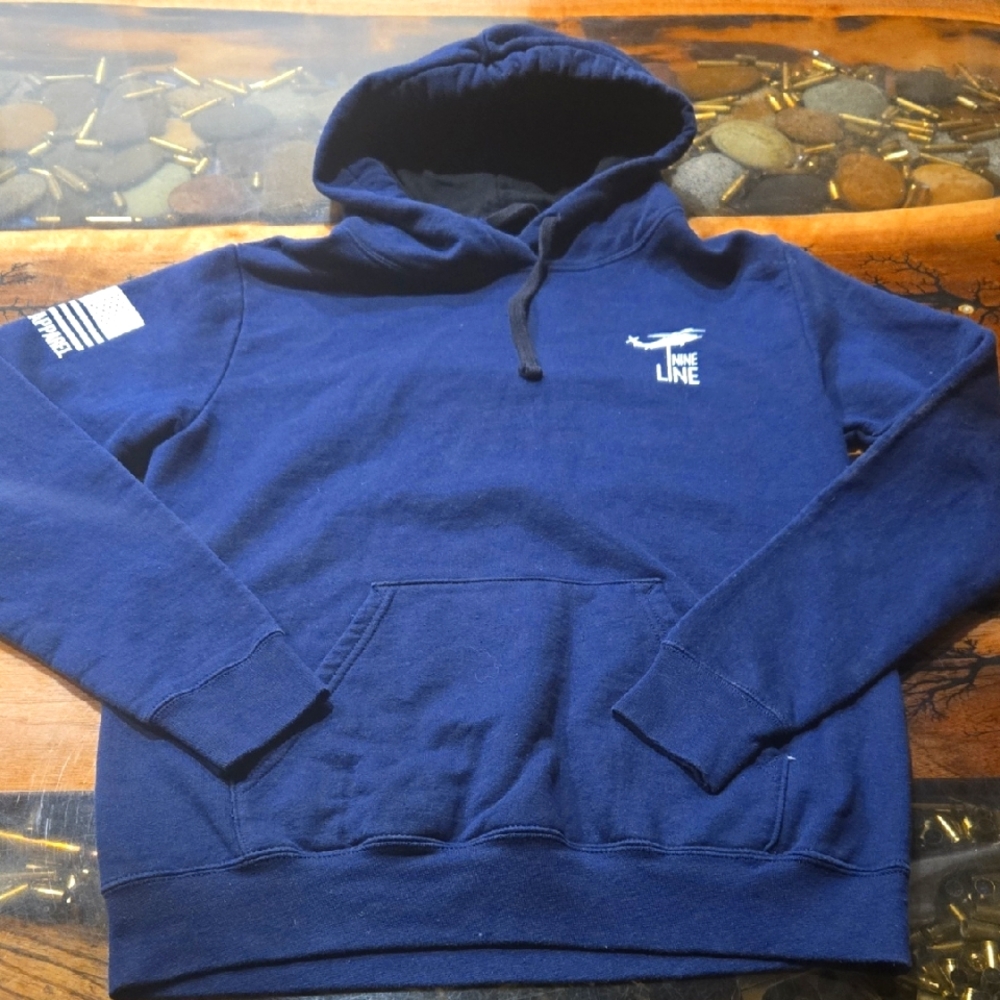 Men's Blue Nine Line Apparel Hoodie
